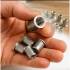 500 Rivets aveugles tête plate 3,2x10 mm - Alu/Inox A2 - Résistants et durables - ACTON
