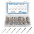 500 Rivets Aveugles Tête Plate Alu/Inox 4.8 x 10 mm - Inox A2 - D-Work