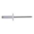 250 Rivets aveugles tête plate 4,8x20 mm - Alu/Inox A2 - Résistants et durables - ACTON