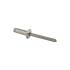 500 Rivets Aveugles Tête Plate Alu/Inox 4 x 12 mm - Inox A2 - D-Work