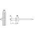 250 Rivets Aveugles Tête Fraisée 4.8 x 20 mm - TYPE ISO 15984 - Inox A2 - D-Work