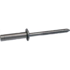 500 Rivets étanches tête plate 3,2x8 mm - Inox A2, norme ISO 16585 - Résistants et durables - ACTON