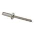 500 Rivets Aveugles Tête Plate Alu/Inox 4 x 12 mm - Inox A2 - D-Work