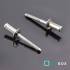 500 Rivets aveugles tête plate 4x10 mm - Alu/Inox A2 - Résistants et durables - ACTON