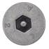 100 Vis Tête Fraisée Six Pans Creux Inviolable avec Téton Central 4 x 20 mm - TYPE DIN 7991 - Inox A2 - D-Work