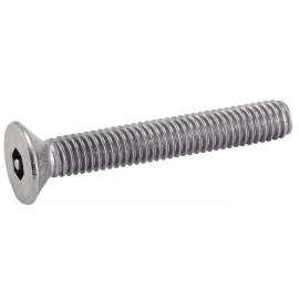 100 Vis à tête fraisée six pans creux inviolable 4x30 mm - Inox A2, norme DIN 7991 - Sécurité et résistance - ACTON