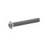 100 Vis tête bombée 4x12 mm - Inox A2, ISO 7380 - Inviolables avec téton central - ACTON