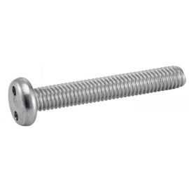 100 Vis à métaux tête cylindrique inviolable 5x16 mm - Inox A2 - Sécurité et durabilité - ACTON