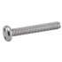 100 Vis à Métaux Tête Cylindrique Inviolable Snake Eyes 6 x 20 mm - Inox A2 - D-Work