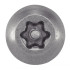 50 Vis à métaux tête bombée 10x20 mm - Inox A2, six lobes inviolables ISO 7380 - ACTON
