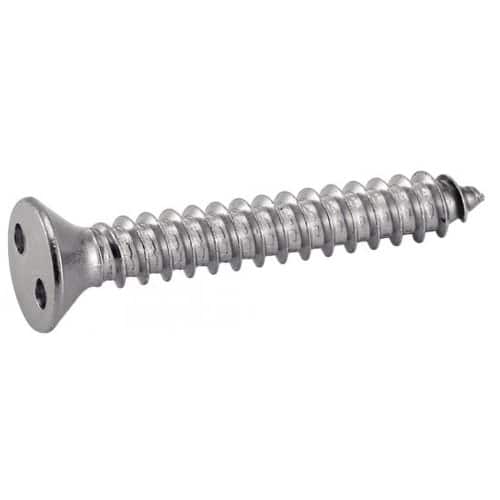 100 Vis à Tôle Tête Fraisée Inviolable Snake Eyes 4.2 x 25 mm - TYPE DIN 7982 - Inox A2 - D-Work