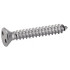 100 Vis à tôle tête fraisée inviolable 4,2x38 mm - Inox A2, norme DIN 7982 - ACTON