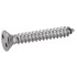 100 Vis à Tôle Tête Fraisée Inviolable Snake Eyes 4.8 x 19 mm - TYPE DIN 7982 - Inox A2 - D-Work