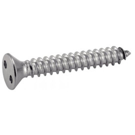 100 Vis à tôle tête fraisée inviolable 4,8x50 mm - Inox A2, norme DIN 7982 - Sécurité et résistance - ACTON