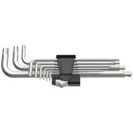 1 Jeu de 9 Clés Hexagonales mm - Inox - D-Work