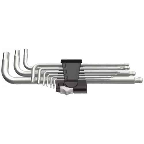 1 Jeu de 9 Clés Hexagonales mm - Inox - D-Work