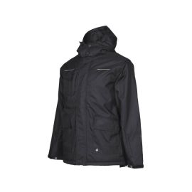 Parka de Travail Mermoz - Taille 4XL - Noir - Résistant et Confortable - NINE WORTHS