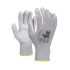 Gants de Travail Broxa - Taille 10 - Blanc - Résistant et Confortable - NINE WORTHS