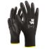 Gants de Travail Broxa - Taille 9 - Noir - Résistant et Confortable - NINE WORTHS