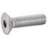 50 Vis à métaux tête fraisée 10x50 mm - Inox A4, norme ISO 10642 - Résistantes et durables - ACTON