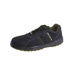 Chaussures de Sécurité Basses Arado - Taille 45 - Noir/Kaki - Résistant et Confortable - NINE WORTHS