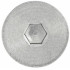 200 Vis à Métaux Tête Fraisée Six Pans Creux 3 x 35 mm - ISO 10642 - DIN 7991 - Inox A4 - D-Work