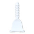 100 Self-levelling screw-on spacers 1 mm for tiles from 2 to 15 mm - Diamwood