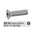 500 Vis à Métaux Tête Fraisée Pozidriv 2.5 x 8 mm - DIN 965 - ISO7046 - NFE25-119 - UNI 7688 - Inox A4 - D-Work