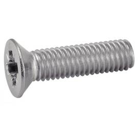 200 Vis à Métaux Tête Fraisée Pozidriv 3 x 30 mm - DIN 965 - ISO7046 - NFE25-119 - UNI 7688 - Inox A4 - D-Work