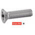 500 Vis à Métaux Tête Cylindrique Pozidriv 2 x 8 mm - DIN 7985 - ISO 7045 - NFE25-121 - UNI 7687 - Inox A4 - D-Work