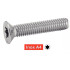 200 Vis à métaux tête fraisée 5x8 mm - Inox A4, norme ISO 14581 - Résistantes et durables - ACTON