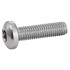 200 Vis à Métaux Tête Cylindrique Six Lobes 3 x 10 mm - ISO 14583 - DIN 7985 - Inox A4 - D-Work