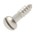200 Vis à bois tête fraisée bombée fendue 6x50 mm - Inox A4, norme DIN 95 - ACTON