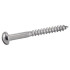 200 Vis à Bois Tête Ronde Fendue 4 x 20 mm - DIN 96 - NFE25-606 - UNI 701 - Inox A4 - D-Work