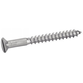 200 Vis à Bois Tête Fraisée Fendue 5 x 60 mm - DIN 97 - NFE25-604 - UNI 702 - Inox A4 - D-Work