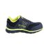 Chaussures Basses de Sécurité Shelly – Taille 39 – Marine/Jaune Fluo – Confort et Protection - NINE WORTHS