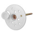 100 Rondelle isolanti con tappo KC D. 60 mm per viti VBF o ancoraggi NFA - D-Work