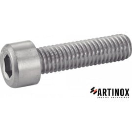 50 Vis à métaux tête cylindrique 5x60 mm - Inox A2, norme DIN 912 - ACTON