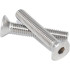 100 Vis à Métaux Tête Fraisée Six Pans Creux 5 x 25 mm - ISO 10642 - Inox A2 - D-Work