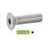 50 Vis à métaux tête fraisée six pans creux 8x35 mm - Inox A2, norme ISO 10642 - Résistantes et durables - ACTON