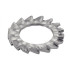 500 Rondelles Eventail à Dentures Extérieures Az 7 mm - DIN 6798 A - NFE27-624 - UNI 8842 - Acier Zn - D-Work