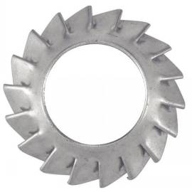 200 Rondelles Eventail Concaves à Dentures Extérieures Type Azv 8 mm - NFE 25-537 - Acier Zn - D-Work