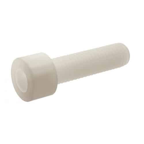 200 Vis tête cylindrique 4x10 mm - Nylon 6.6, DIN 912 - Résistantes et légères - ACTON