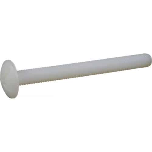 200 Vis tête ronde large fendue 5x10 mm - Nylon 6.6 - Type NFE 25129 - ACTON