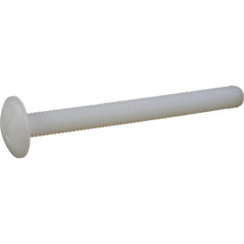 200 Vis tête ronde large fendue 6x25 mm - Nylon 6.6 - Type NFE 25129 - ACTON