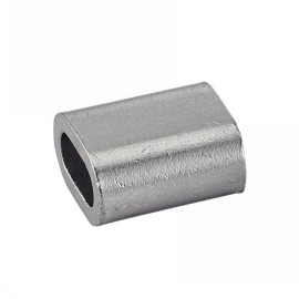 10 Manchons cuivre nickelé 2.5 mm - Conducteurs électriques - Résistants et durables - ACTON