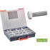 Coffret 570 Pcs Vis Métaux Tête Hexagonale Filetage Total - DIN 933 - Inox A2 - D-Work