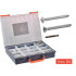 Coffret 1844 Pcs Vis à Tôle TC TF Pozidriv + Embouts - Inox A4 - D-Work