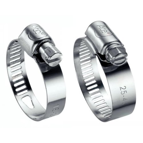 25 Colliers de Serrage Bande Perforée 8 mm 25-45 mm - W2 - D-Work