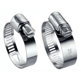 50 Colliers de Serrage Bande Perforée 8 mm 8-12 mm - W2 - D-Work